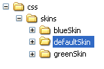 Skin directory structure